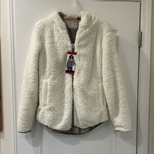 Weatherproof Cream/White Jacket